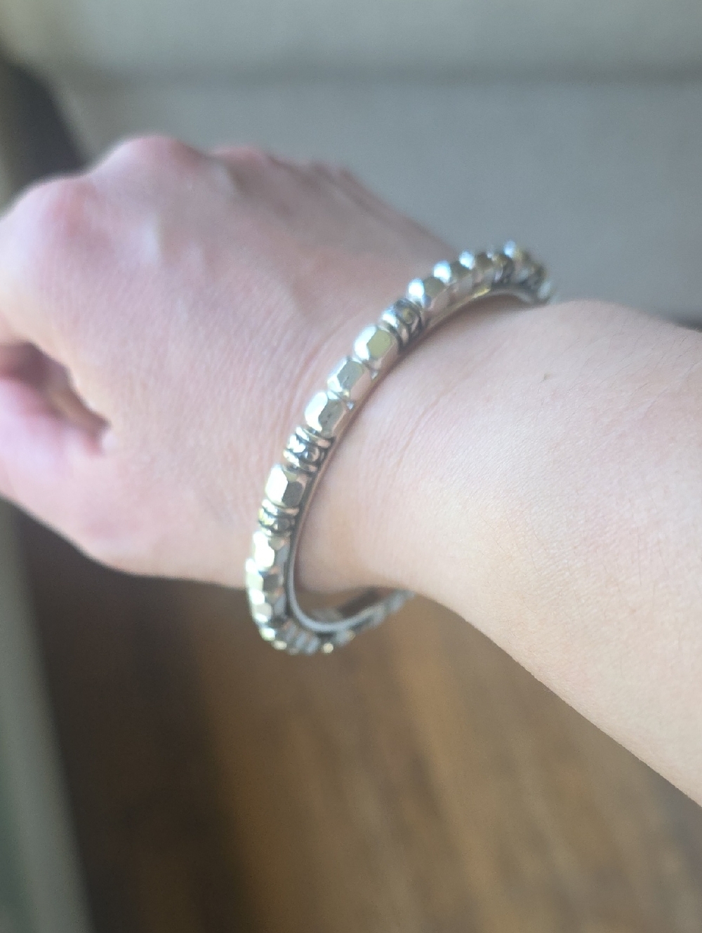 Brighton Pretty Tough Stud Bangle - Picture 7 of 12